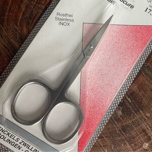 J A Henckels cuticle trimmer scissors manicure nails Germany vtg sealed new